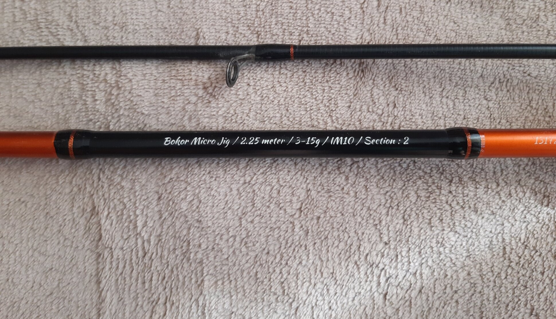 Bokor Spin Micro Jig 2,25m 3-15gr 2 Részes Pergető Bot + kiegészítők