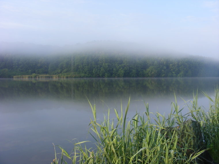 Bis zum Frühjahr wird der Wasserstand am Schlammsee aufgrund von Dammunterhaltungen erheblich sinken