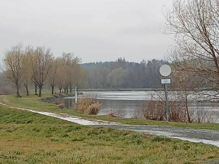 Shore paving works are starting on the Abért II lake