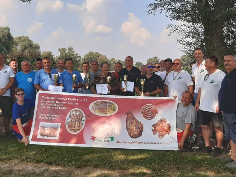 The fishing leaders of Vas competed in Pölöske last Sunday