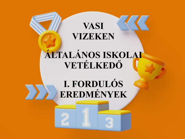 A Vasi Vizeken Vetélkedő első fordulójának eredményei elérhetőek