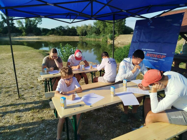 Kiváló hangulatban zajlott a Megyei Ifjúsági Horgászviadal