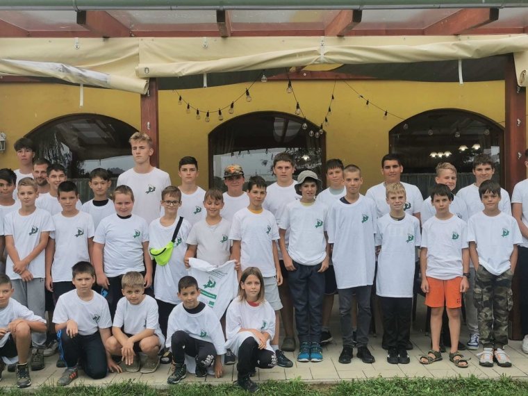 30 young people participated in our fishing camp this year