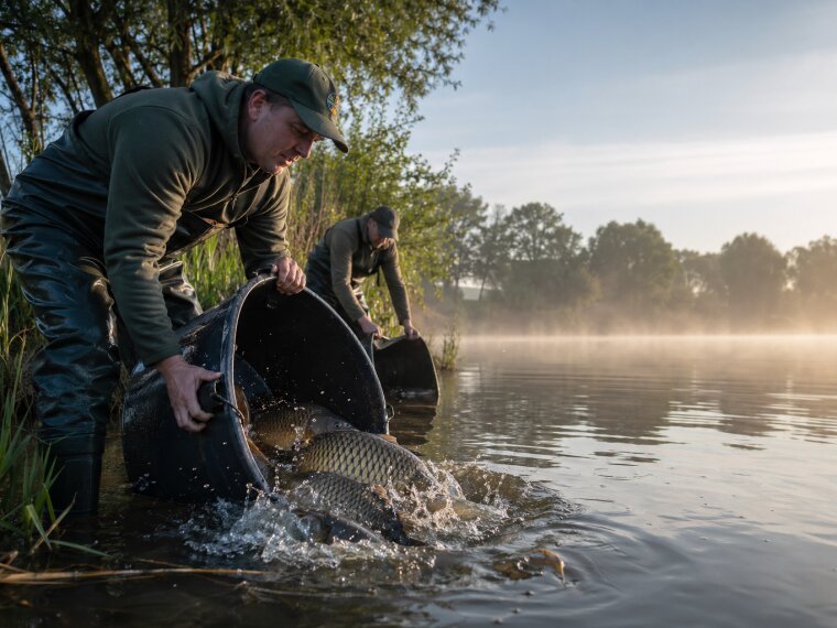 62 mázsa fogható ponty érkezik a hosszú hétvégére