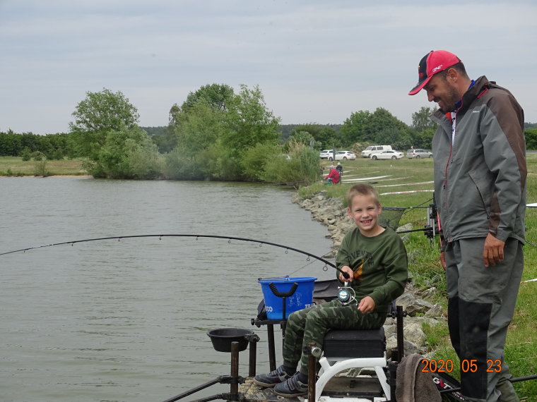 The little boy from Csákánydoroszló was able to fish with a pro