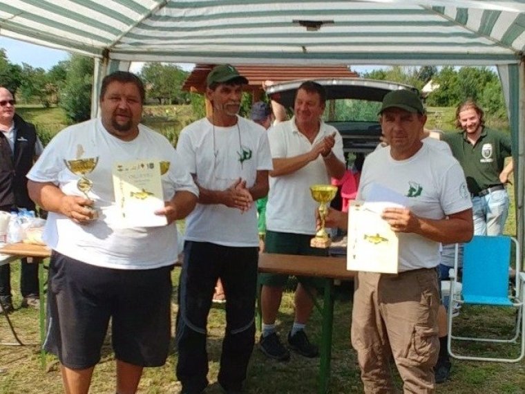 With nearly 100kg of catfish, he became less after the race