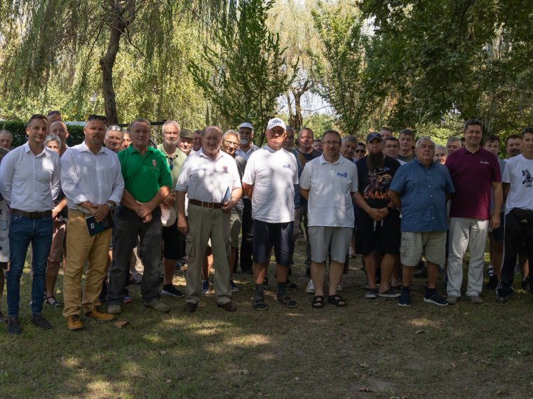 The Kőszeg Sport Fishing Association celebrated its 50th anniversary on Saturday