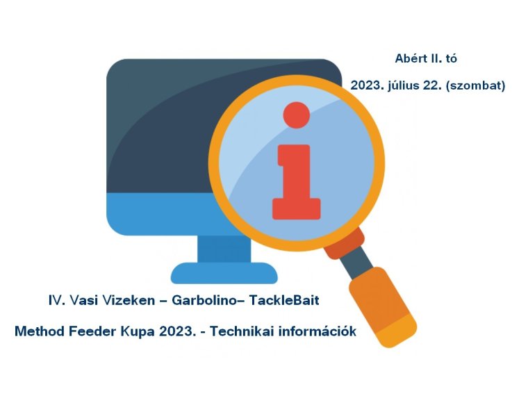 BOGEN. Vasi Vizeken – Garbolino – TackleBait Method Feeder Cup 2023. – technische Informationen