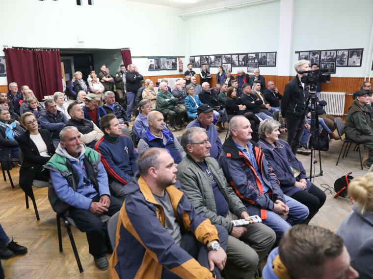 There was a forum in Gersekarát: The Association bids farewell to Sárvíz lake in Gersekarát