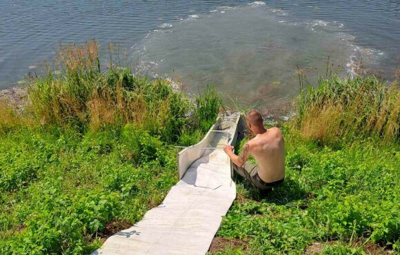 Szerdán 600 kg ponty érkezett a Döröskei víztározóba