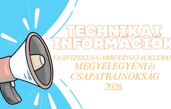 Hétvégén lesz a Megyei Egyéni és Csapat valamint az UP. Bajnokság is