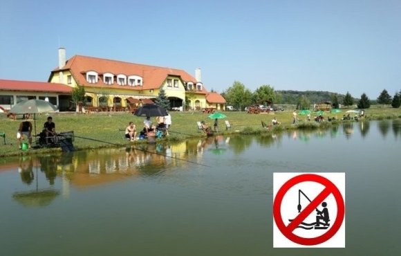 Fishing restrictions on the Alpine fishing lake