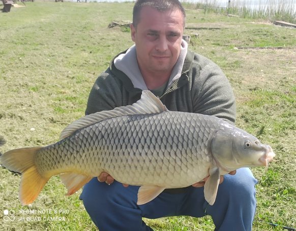 Takács Gábor horgásztársunk fogta ezt a szép halat a gersekaráti Sárvíz-tavon.