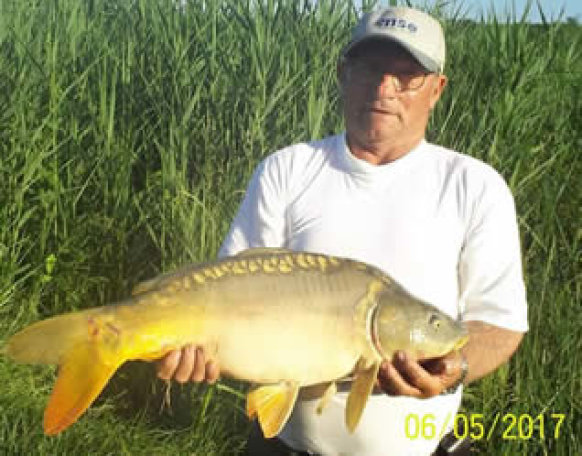 Szép fogás a vasi vizeken.