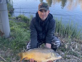 A nap második szép hala amely szintén kb 10 perces fárasztás után megadta magát .