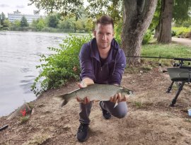 Németh Dániel horgásztársunk fogta ezt a szép balint a Szombathelyi Csónakázó-tavon, melyhez gratulálunk!