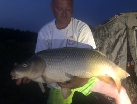 Hajnali 4 órakor érkezett 😜 Egy kapás egész éjjel de megérte ! Gyors fotózás és vissza került had ússzon tovább !