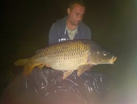 Takács Gábor horgásztársunk a gersekaráti Sárvíz-tavon fogta ezt a szép halat.