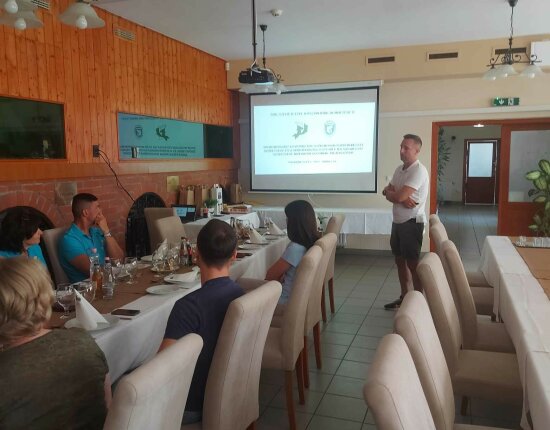 Administrative staff meeting of Győr and Vas County Sports Fishing Associations