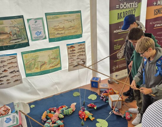Fisch, Spiele, Wissenstest – Vasi Vizek präsentierte sich auch auf der ÖKO-EXPO
